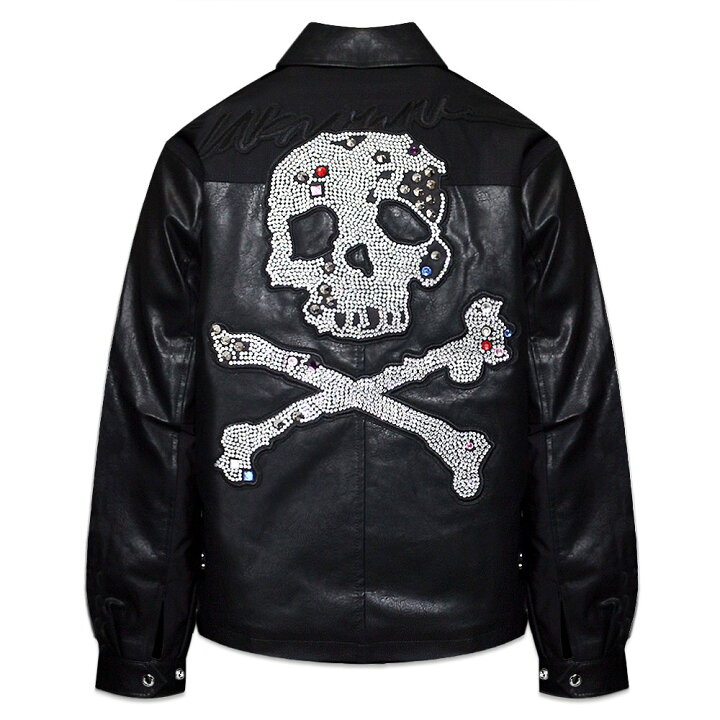 楽天市場】UNKNOWN LONDON / Jewel Skeleton Leather Jacket : VENTURER