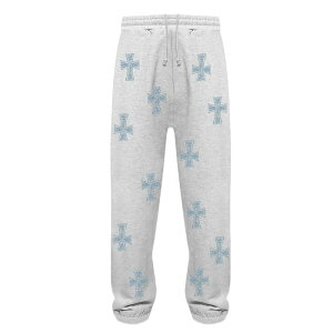 UNKNOWN LONDON / Cross Rhinestone Joggers