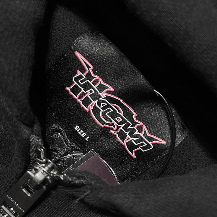 楽天市場】UNKNOWN LONDON / HCW Dagger Rhinestone Zip Hoodie : VENTURER