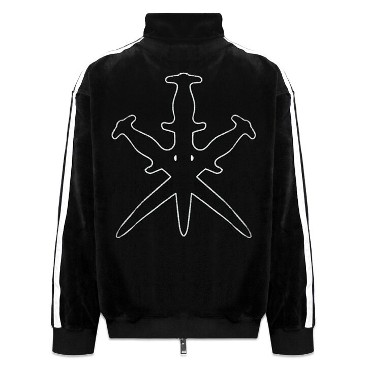 楽天市場】UNKNOWN LONDON / Black Velour Track Jacket : VENTURER