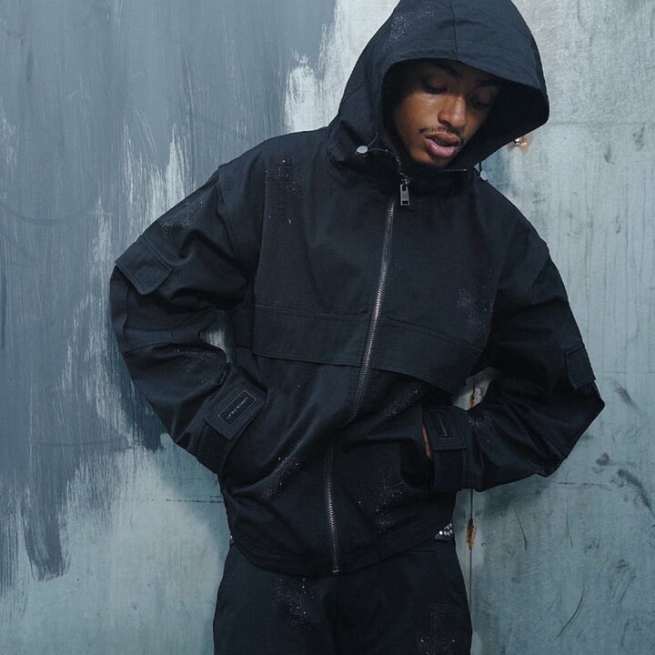 楽天市場】UNKNOWN LONDON / Cross Rhinestone Ripstop Jacket : VENTURER