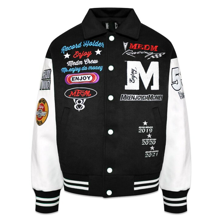 楽天市場】MR.ENJOY DA MONEY (M.E.D.M) / MEDM Embroidery Varsity 