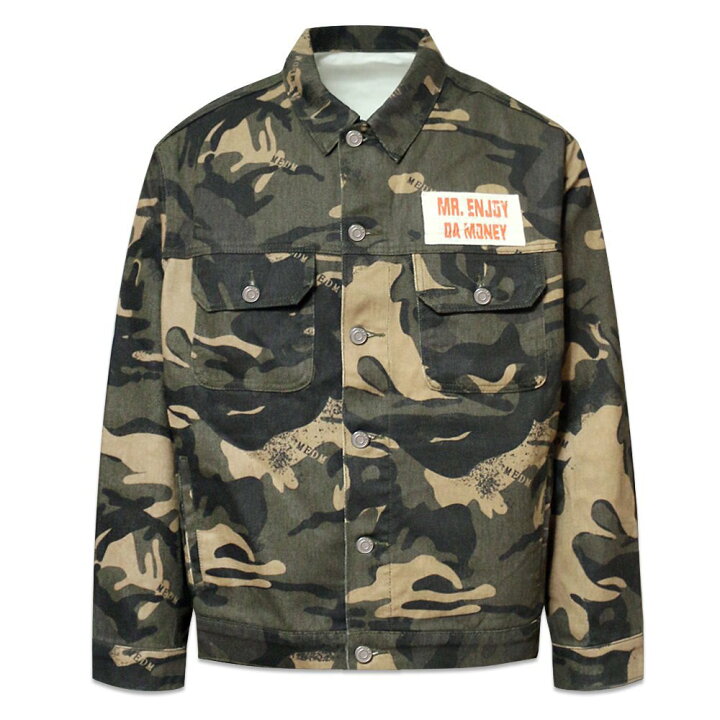 楽天市場】MR.ENJOY DA MONEY (M.E.D.M) / MEDM Patch Camo Jacket 