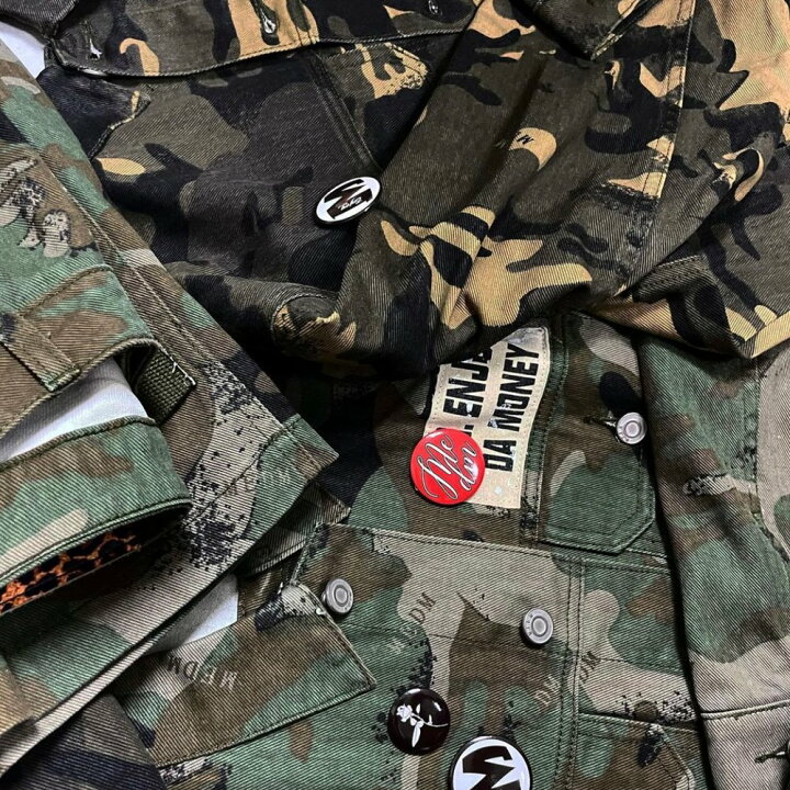 楽天市場】MR.ENJOY DA MONEY (M.E.D.M) / MEDM Patch Camo Jacket 
