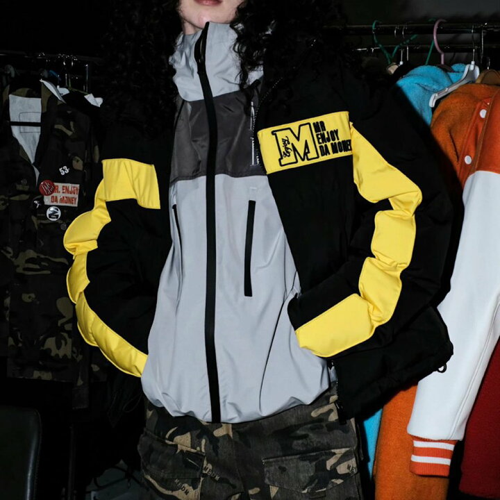 楽天市場】MR.ENJOY DA MONEY (M.E.D.M) / MEDM Color Blocking Down  