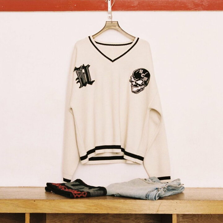 楽天市場】UNKNOWN LONDON / HCW U&N Skull Knit Sweater : VENTURER