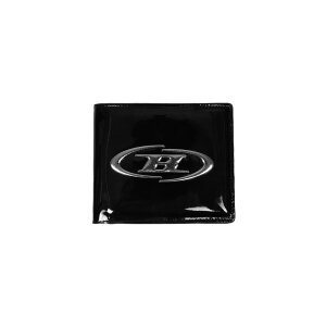 BORN TO WIN / Big Chrome B Logo Enamel Wallet