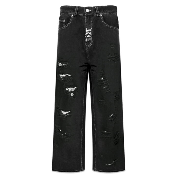 楽天市場】HEAVEN CAN WAIT / Destroyed Denim Pants : VENTURER