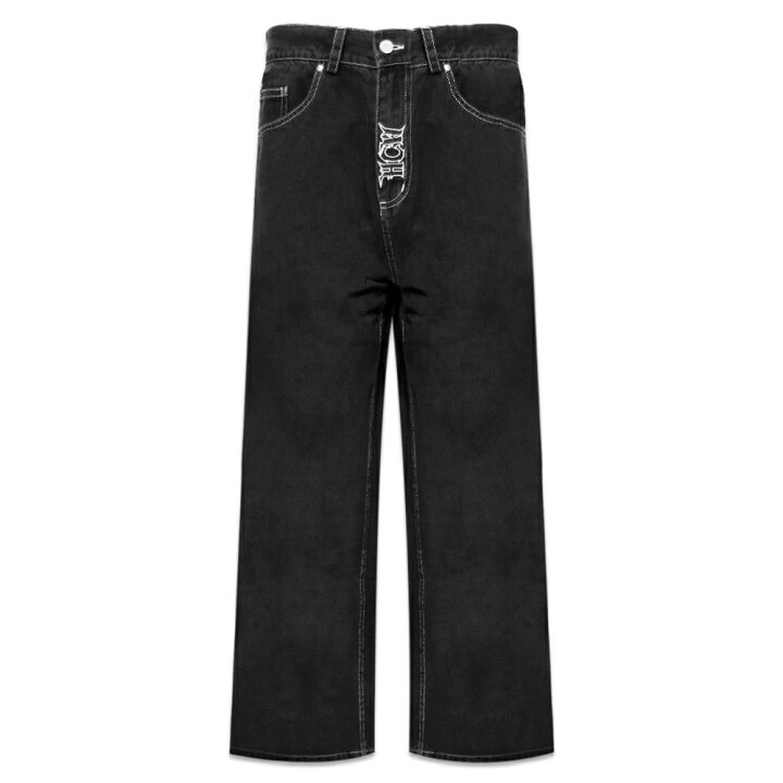 楽天市場】HEAVEN CAN WAIT / Script Denim Pants : VENTURER