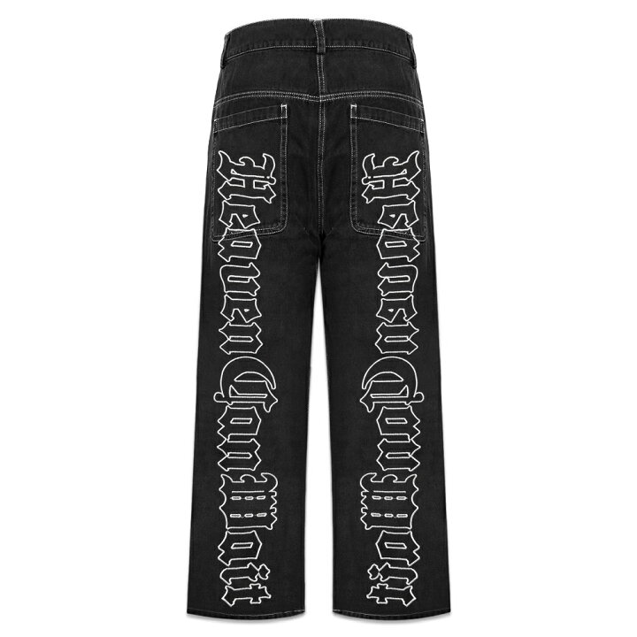 楽天市場】HEAVEN CAN WAIT / Script Denim Pants : VENTURER