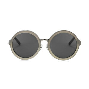 3.1 PHILLIP LIM / Crear to Grey Round Sunglasses PL11C14SUN