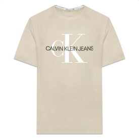 CALVIN KLEIN JEANS / Monogram Logo Box Regular Tee