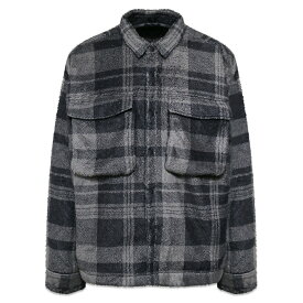 STAMPD / Cropped Sherpa Button Down Jacket