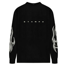 STAMPD / Chrome Flame LS Relaxed Tee