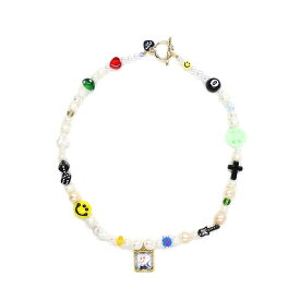AZS TOKYO / One Of A Kind Pearl+Beads Necklace No.15