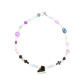 AZS TOKYO / One Of A Kind Pearl+Beads Necklace No.19