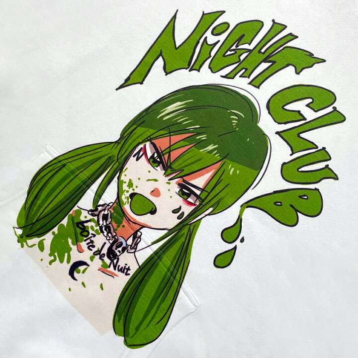 楽天市場】NIGHTCLUB / Girly Hoodie (Jun Inagawa) : VENTURER