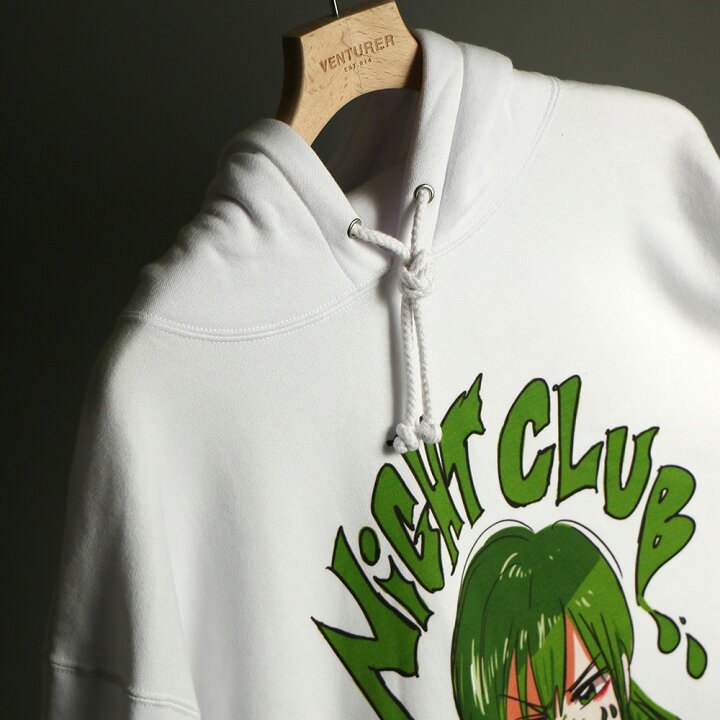 楽天市場】NIGHTCLUB / Girly Hoodie (Jun Inagawa) : VENTURER 