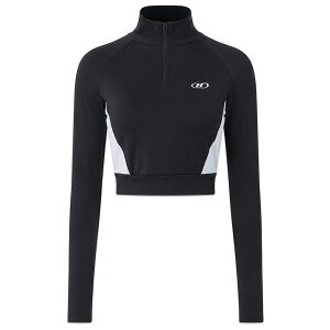 BORN TO WIN / WM B Logo Mesh Half Zip Up