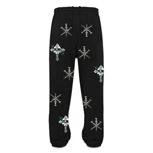 UNKNOWN LONDON / HCW Dagger Rhinestone Joggers