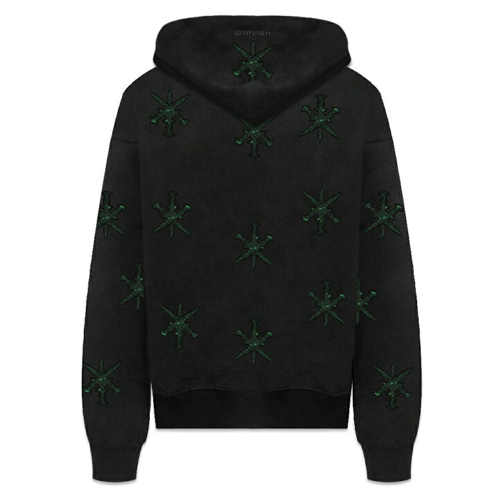 楽天市場】UNKNOWN LONDON / Dagger Rhinestone Zip Up Hoodie : VENTURER