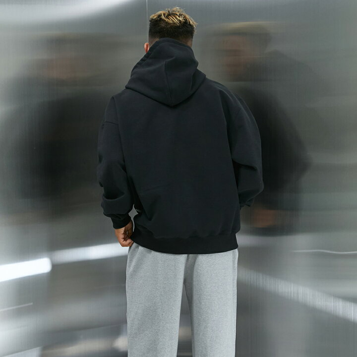 楽天市場】BORN TO WIN / Silver B Overlap Hoodie : VENTURER