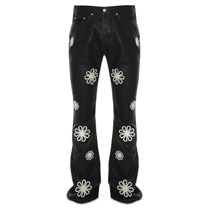 楽天市場】DIGITAL GROUPI3 / Leather Pearlz Flare Pants : VENTURER