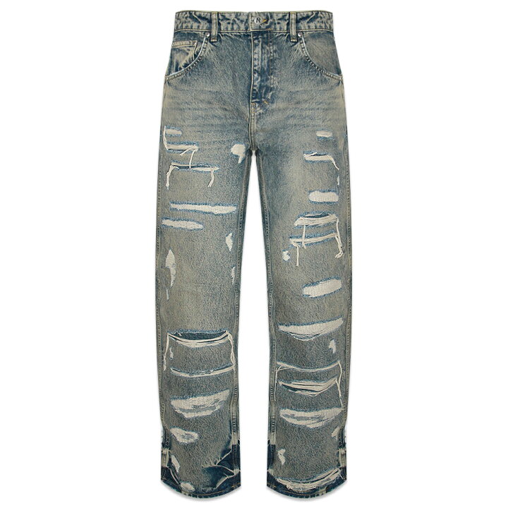 楽天市場】REPRESENT / R3D Double Destroyer Baggy Denim : VENTURER