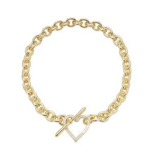 BASICKS / Heart Link Flow Necklace
