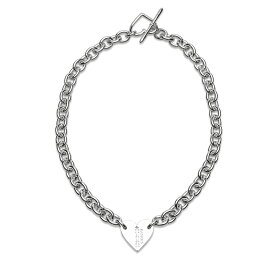 BASICKS / Heart Razor Necklace (Medium Link)