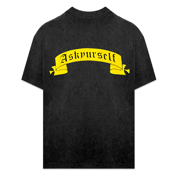楽天市場】ASKYURSELF / Yellow Banned Tee : VENTURER