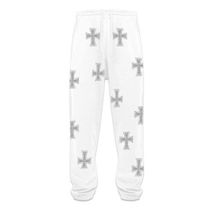 UNKNOWN LONDON / Cross Rhinestone Joggers