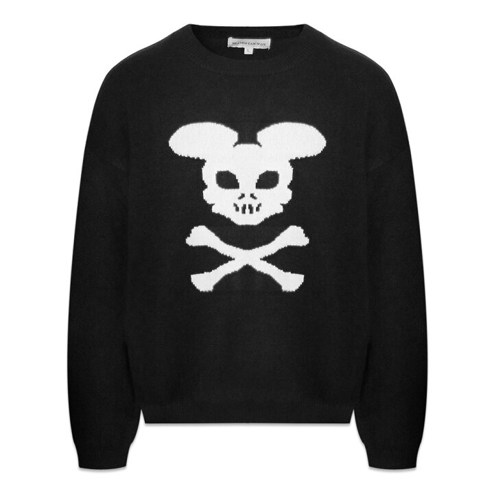 楽天市場】HEAVEN CAN WAIT / Bunny Skull Knit Sweater : VENTURER