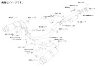 【個人宅発送可能】HKS ハイパワー スペックL2 マフラー HI-Power SPEC-LII SUBARU BRZ 3DA-ZD8 FA24 21/…