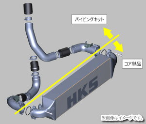 yl\zHKS R type INTERCOOLER C^[N[[ RAPi HONADA z_ VrbN^CvR FL5 K20C Ou u (13001-AH008)