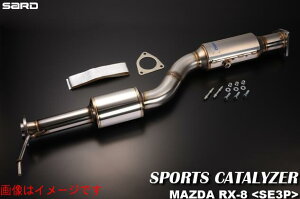 yԊ֘AƎҒzy󒍐Yiz T[h SARD SPORTS CATALYZER X|[cL^CU[ MAZDA }c_ RX-8 ABA-SE3P 13B-MSP 6MT 04.09-08.03 (89117)