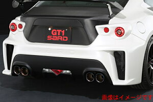 【自動車関連業者直送限定】【受注生産品】 サード SARD エアロ GT1 パフォーマンス エアロ 86 ZENKI リアバンパー TOYOTA トヨタ 86 (81028)