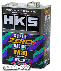 yl\z HKS ENGINE SPECIFIC OIL GWIC SUPER ZERO RACING 0w30 4L X[p[[ [VO LSPIΉ 0w30 4L (52001-AK158)