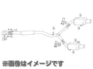 【個人宅発送可能】【受注生産品】FUJITSUBO フジツボ マフラー LEGALIS レガリス シリーズ Legalis R typeEVO SUBARU BL5 レガシィ B4 ブリッツェン 2005 (790-64063)