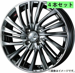 Weds �E�F�b�Y 15×4.5J +45 4�� PCD100 BMCMC �z�C�[�� 4�{ LEONIS FS ���I�j�X �G�t�G�X (39955)