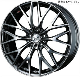 Weds ウェッズ 19×8.0J +43 5穴 PCD114.3 BMCMC ホイール 4本 LEONIS MX レオニス エムエックス (37448)