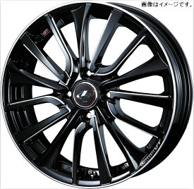 Weds ウェッズ 16×5.0J +45 4穴 PCD100 PBK/SC ホイール 1本 LEONIS VT レオニス ブイティー (36333)