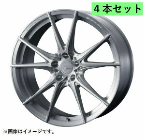 Weds EFbY 21×9.0J +25 5 PCD120 BRUSHED zC[ 4{ F-ZERO FZ-2 Gt[ Gt[bgc[ (39026)