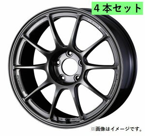 �y�l����\�z �E�F�b�Y Weds 18×9.0J +32 5�� PCD114.3 TI �z�C�[�� 4�{�Z�b�g WEDS SPORT TC-105X FORGED �E�F�b�Y �X�|�[�c TC-105X �t�H�[�W�h (73959)
