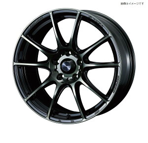 【個人宅発送可能】 Weds ウェッズ 18×7.5J +45 5穴 PCD100 WBC ホイール 1本 WEDS SPORT SA25R ウエッズスポーツ エスエーニーゴーアール (73730)