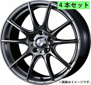 【個人宅発送可能】 Weds ウェッズ 17×7.5J +48 5穴 PCD100 PSB ホイール 4本 WEDS SPORT SA25R ウエッズスポーツ エスエーニーゴーアール (73719)