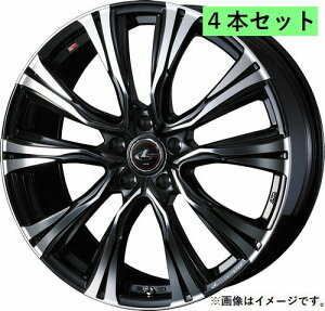 Weds LEONIS VR 18×7.0J +55 5�� PCD114.3 PBMC �z�C�[�� 4�{ ���I�j�X �u�C�A�[�� �E�F�b�Y (41268)