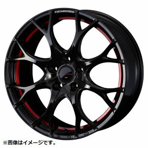 yl\z EFbY Weds 17X7.0J +47 5 PCD100 BK/RED zC[ 1{ NOVARIS ROHGUE UY m@XE[O [C (42167)