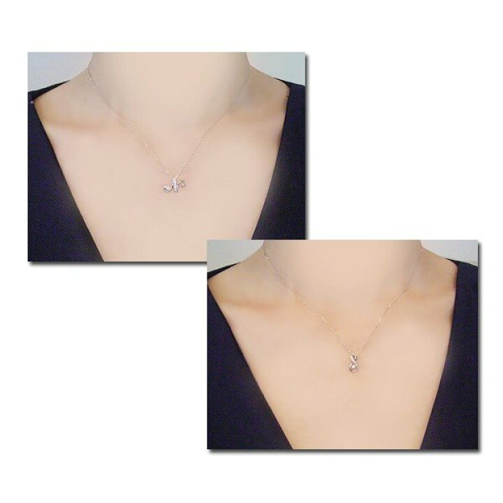 楽天市場】天然 ダイヤモンド ネックレス プラチナ イニシャル 