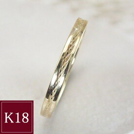 18金 リング 指輪 k18 gold デザインリング 地金 品番ma-0364　2営業日前後の発送予定